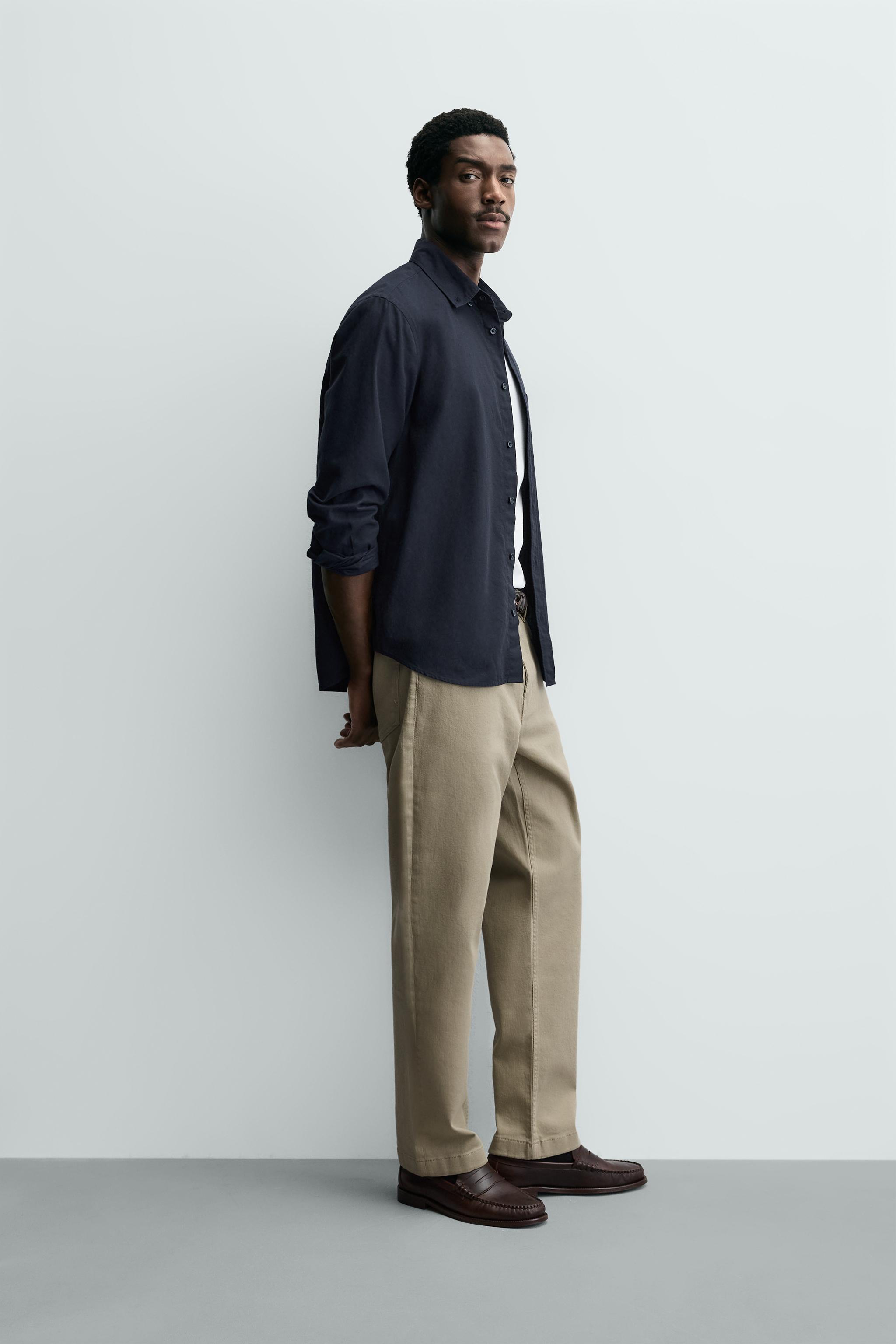 STRAIGHT FIT PANTS